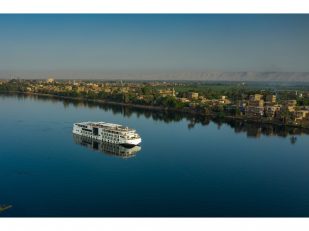 VIKING'S NEWEST SHIP ON THE NILE RIVER NAMED IN LUXOR BY THE 8th EARL OF CARNARVON