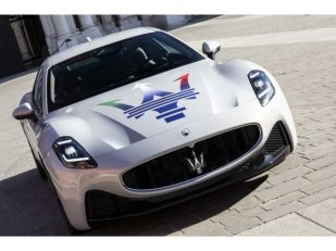 The All-new GranTurismo takes to the streets. The Maserati Family is in the driving seat