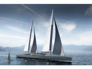 WING 100- A dramatically innovative Royal Huisman concept that redefines supersized sailing yachts