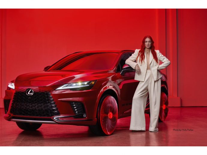 LEXUS COLLABORATES WITH DESIGNER HARRIS REED TO REIMAGINE DOROTHY'S RUBY SLIPPERS FOR ALL-NEW RX