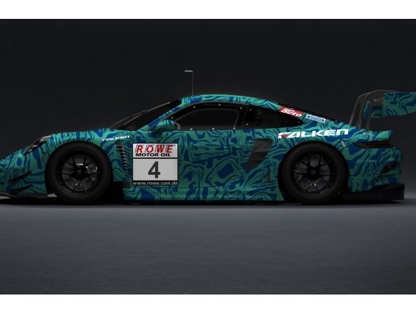 Falken Motorsports starts with brand new Porsche 911 GT3 R (TYPE 992) at NLS8