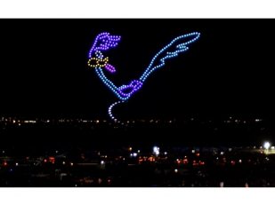 Spectacular Drone Show Lights up the Albuquerque Balloon Fiesta