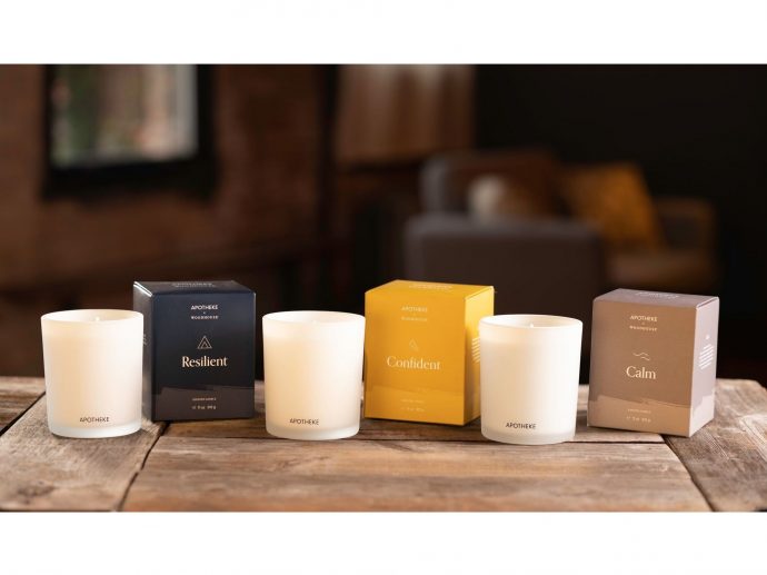 Woodhouse Spa and APOTHEKE Collaborate to Launch Spa Candle Collection