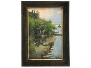 American Outdoor Artist Philip R. Russell's "Honest Woods" to Auction this December