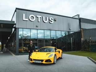 Factory collection of the Lotus Emira begins at Hethel