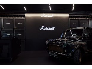 David Brown Automotive Mini Remastered Marshall Edition lands in Paris and makes European debut