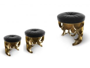 Contemporary furniture embodied by Japanese Koi carp