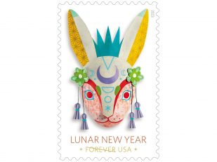 Lunar New Year Forever Stamp Highlights Year of the Rabbit