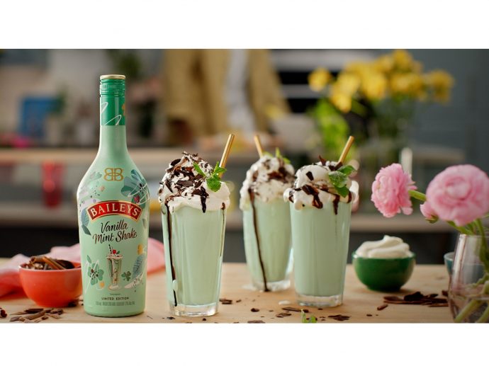 Intruducing First-Ever Minty Green Offering - Vanilla Mint Shake - To Help Celebrate The Irish Way