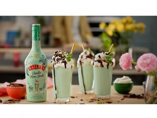 Intruducing First-Ever Minty Green Offering - Vanilla Mint Shake - To Help Celebrate The Irish Way