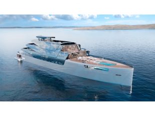 PEGASUS 88M Superyacht is Designed to be "Virtually Invisible"