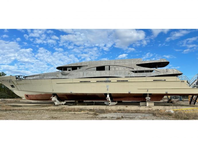 AUCTION: 168' Trinity Tri-Deck Superyacht, Bidding April 21st