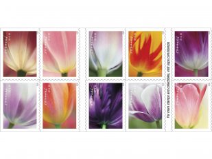 USPS Celebrates Spring with Tulip Blossoms Forever Stamps