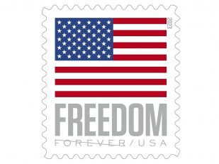 U.S. Postal Service Issues U.S. Flag Stamp