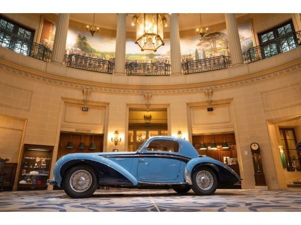 Richard Hammond presents Louis Chiron’s Chapron-bodied Delahaye at Salon Privé London