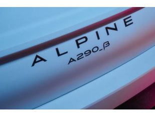 Alpine A290_β, Alpine's new 100% electric sports show car unveiled soon