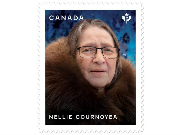 New stamp honours Nellie Cournoyea, first Indigenous woman to lead provincial territorial government