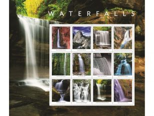 U.S. Postal Service Celebrates the Variety and Beauty of America's Waterfalls