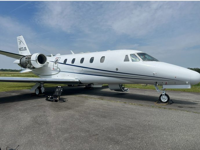 SmartSky® and flyExclusive Complete ATG Installation on Cessna Citation XL