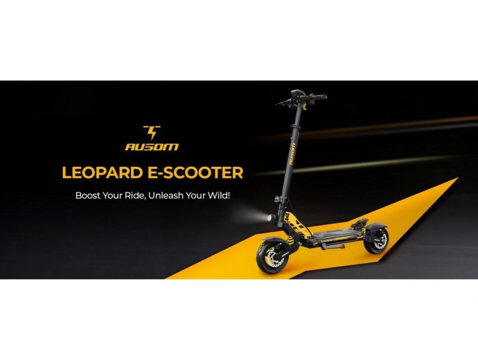 Ausom Unveils Leopard, a High-End Off-Road Electric Scooter