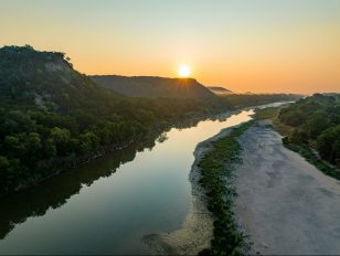 Top luxury ranch team offers exceptional views of an exceptional Texas river