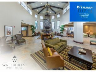 Watercrest Spanish Springs Awarded Florida's Top 25 Best Assisted Living Communities in 2023