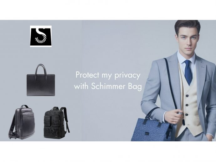 Schimmer Unveils High-tech Bags with Built-In Fingerprint Lock Technology and Sleek Design