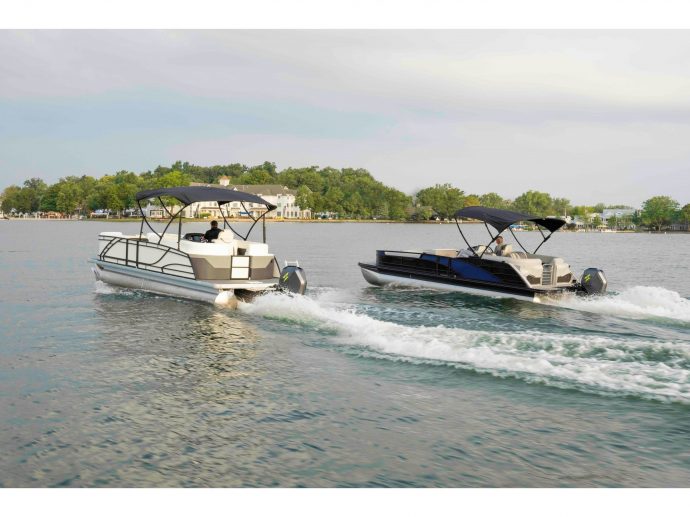 Polaris Marine Unveils Two Concept Demonstrator Pontoons Featuring High-Horsepower Electric Propuls