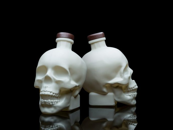 Eerie Yet Elegant: Crystal Head Vodka Launches Specialty Bone Bottle