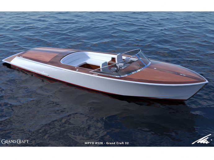 Luxury Wooden Boat Manufacturer Grand Craft Expands Fleet, Unveils New Hybrid Model The Clybourn