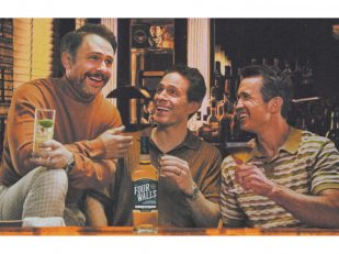 Glenn Howerton, Rob McElhenney, and Charlie Day's Four Walls Irish American Whiskey Now Available