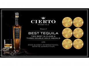 Cierto, The Most Awarded Tequila In History, Becomes The First To Reach 800 International Accolades