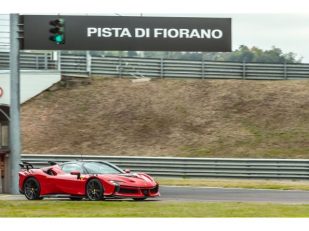 The Ferrari SF90 XX Stradale sets a 1’ 17.309” lap record at Fiorano for a road-going car