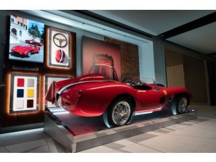 Luxury shopping with an electric twist: Ferrari Testa Rossa J now on sale in Harrods