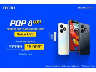 TECNO POP 8 Goes on Sale at a Special Limited-Period Price of ₹5999 on Amazon