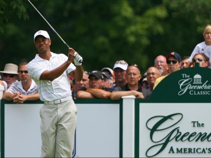 14-Time Major Championship Winner Tiger Woods Joins 2015 Field at The Greenbrier Classic