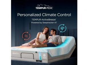 New TEMPUR-ActiveBreeze® Smart Bed Delivers A Sleep Temperature Range Of Up To 30 Degrees*