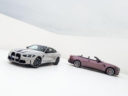 New BMW M4 Competition Coupé with M xDrive and the new BMW M4 Competition Convertible with M xDrive