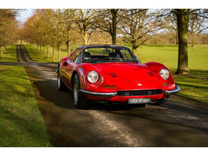 A whole lotta love for Led Zeppelin manager’s Ferrari 246 Dino GTS as it heads to auction