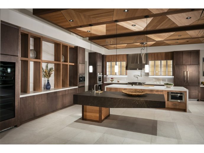 Kitchen In 'The New American Home' Takes Comfortable Luxury To Next Level