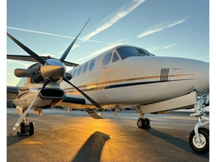 Davinci Jets Completes SmartSky® First Article Installation on Beechcraft King Air 350