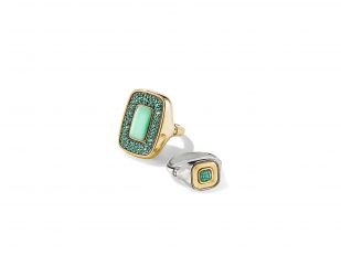 Cast And Eva Mendes Celebrate Art And Bold Color With The Limited Edition Havana Flip Ring