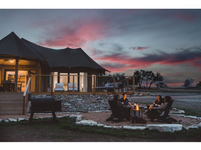 Outdoorsy Brings Luxury Glamping Retreat And State's Coolest New Event Venue To Texas Hill Country