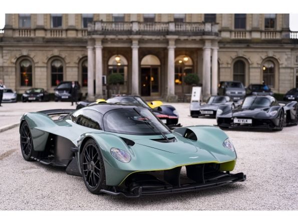 AMV Owners Club Spearheads Record Aston Martin Valkyrie Parade at Exclusive Salon Privé London