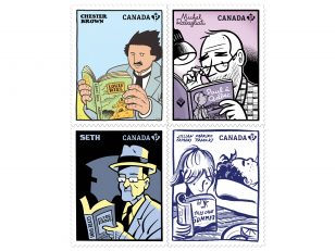 New stamp series celebrates Canada's iconic graphic novelists