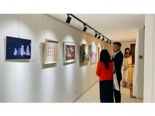 Artworks by Shuyi Liu & Yachu Feng Presented at IAETDAA Public Welfare Exhibitions