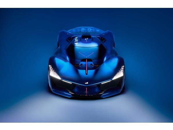 Alpine Alpenglow Hy4: rolling prototype with hydrogen-powered internal combustion engine