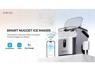 ecozy Unveils the World's First and Most Compact Smart Nugget Ice Maker