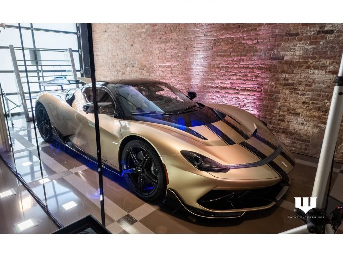 Automobili Pininfarina Takes Centre Stage at Bruce Wayne-Inspired Luxury House in 'Gothem CIty'