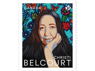 New stamp recognizes Métis artist and environmentalist Christi Belcourt